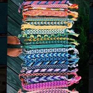 Friendship bracelets/anklets!